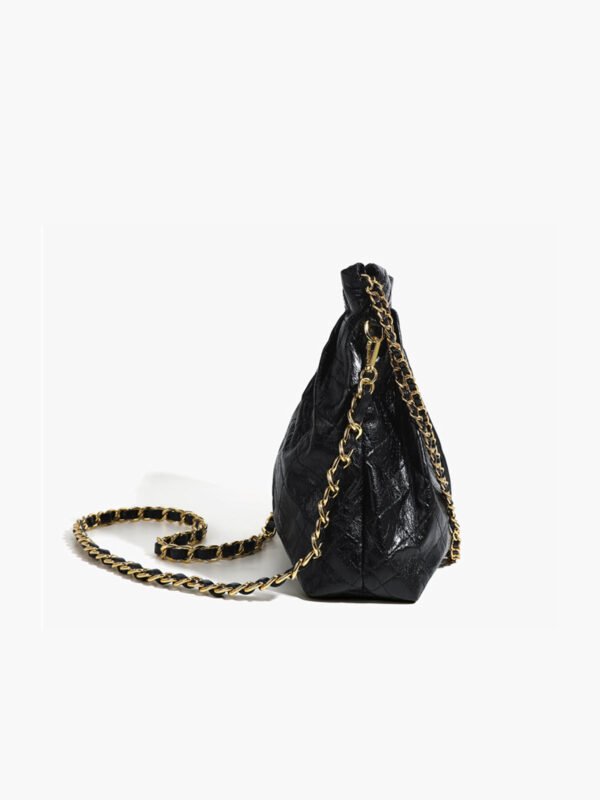 Vintage Leather Shoulder Bag - 图片 3