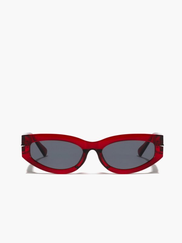 Retro Wide Frame Cat Eye Sunglasses - 图片 2